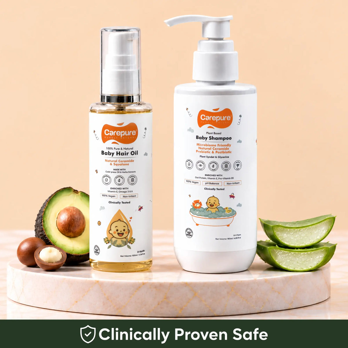 Scalp & Hair Care Combo Baby Shampoo + Baby Hair Oil
