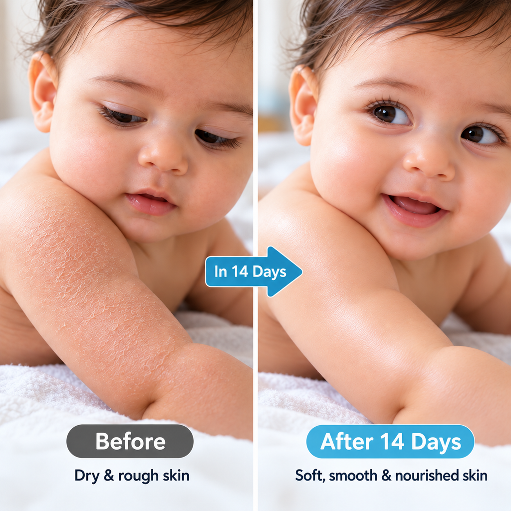 Pure Cold-Pressed Baby Massage Oil With Ceramide & Squalane