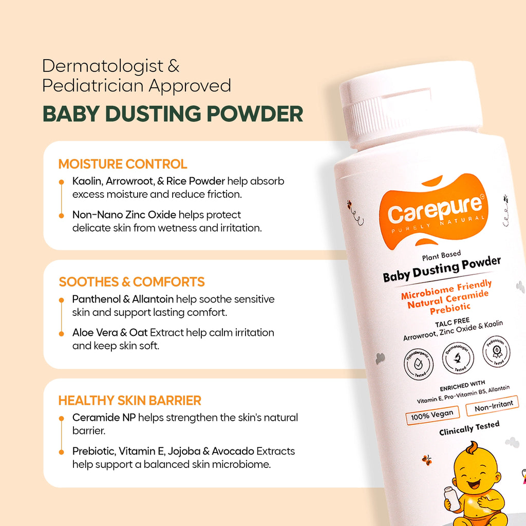 Plant Based Soothing Baby Dusting Powder