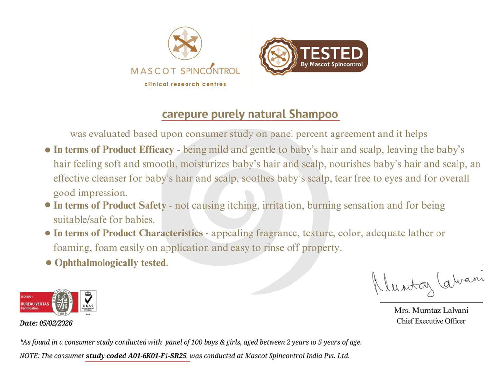 Plant Based Nourishing Baby Shampoo