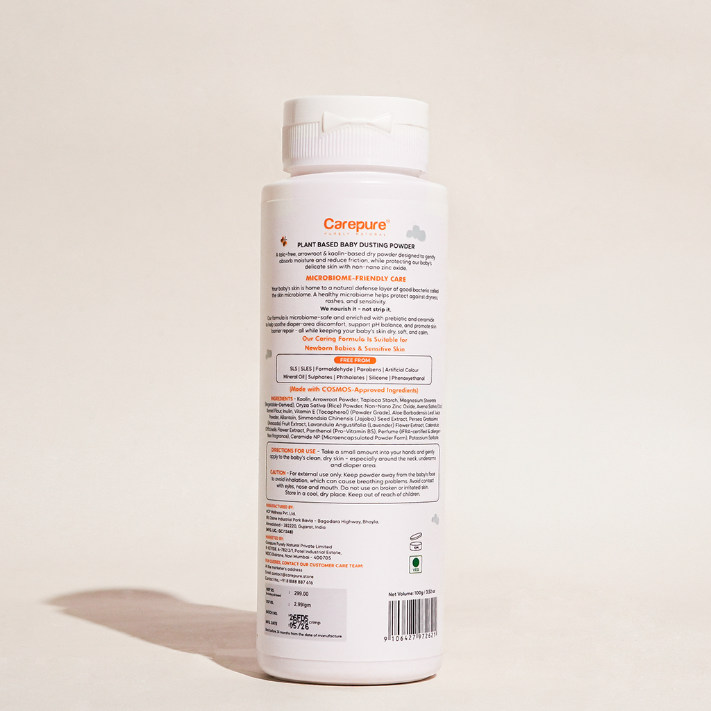Plant Based Soothing Baby Dusting Powder