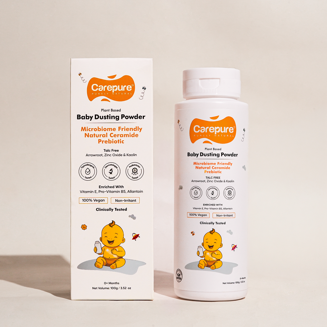 Carepure Baby Dusting Powder (100 g)
