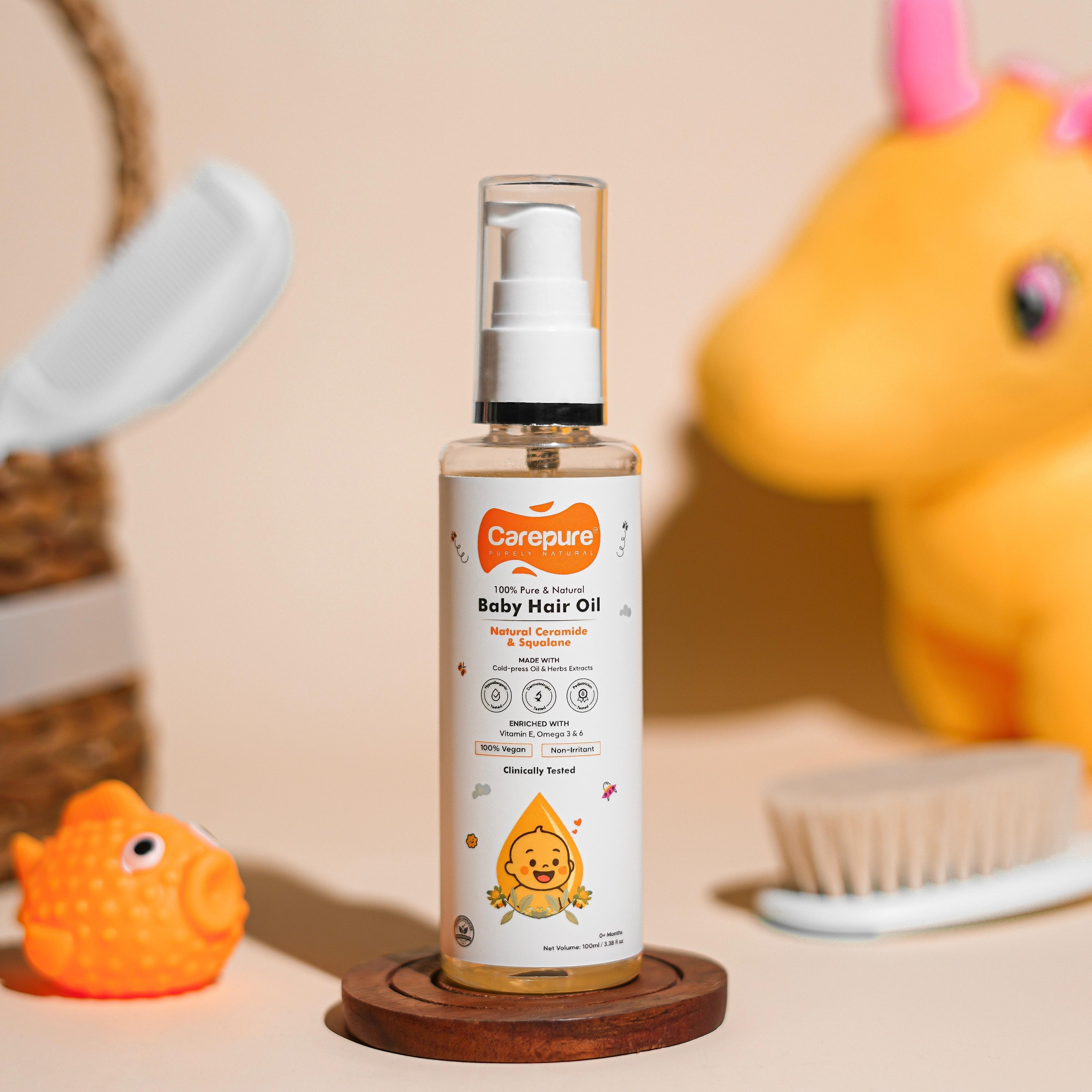 Scalp Nourishing Cold-Pressed Baby Hair Oil