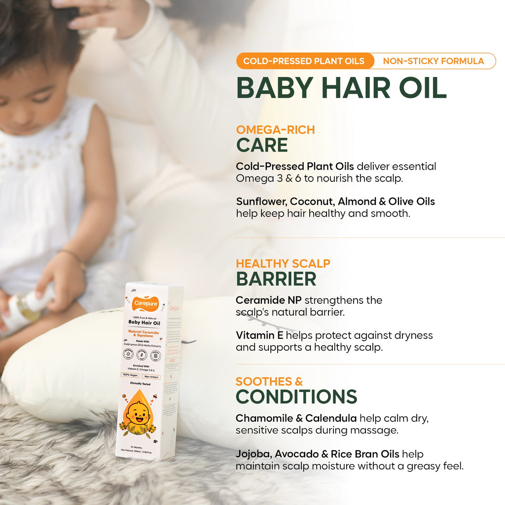 Scalp Nourishing Cold-Pressed Baby Hair Oil