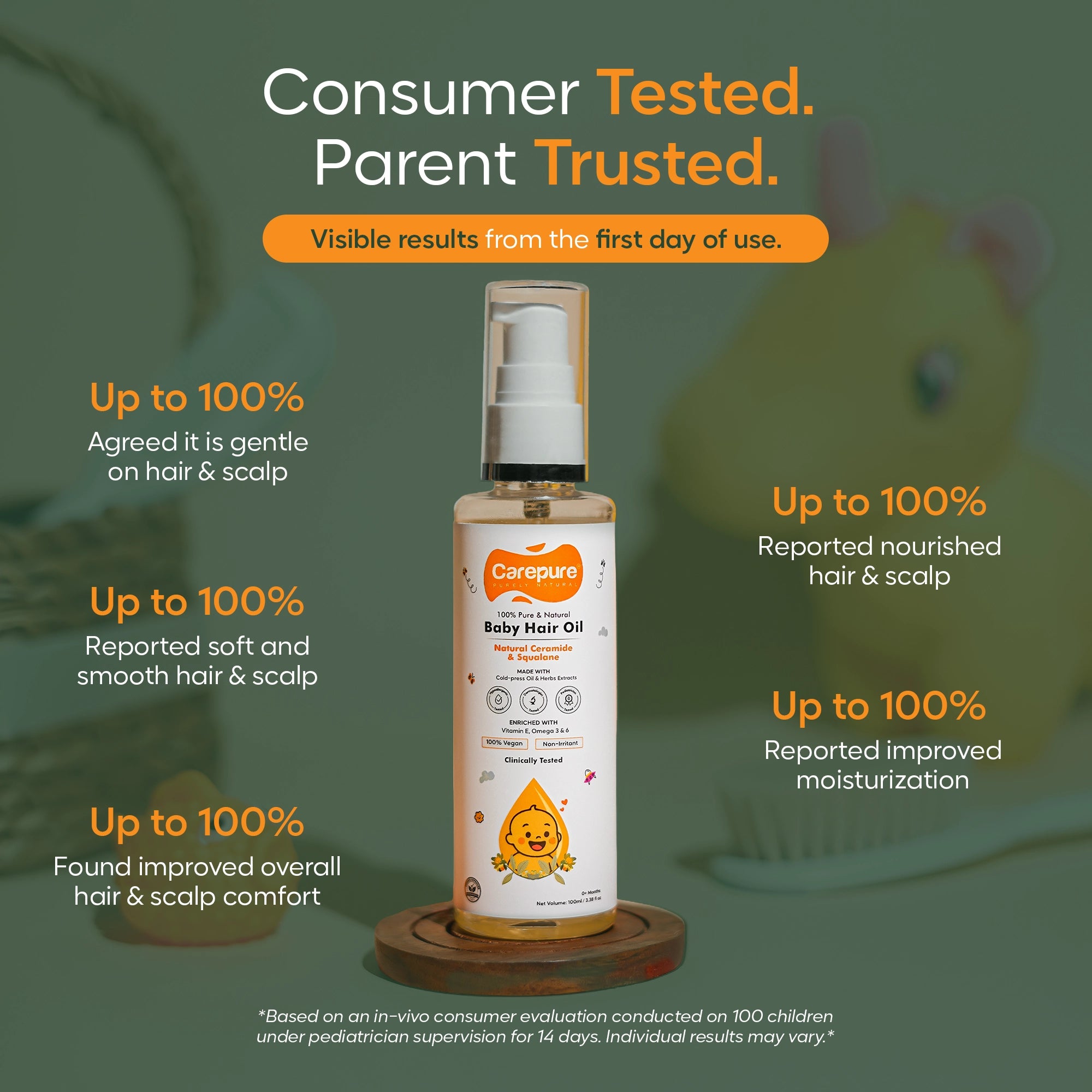 Scalp Nourishing Cold-Pressed Baby Hair Oil