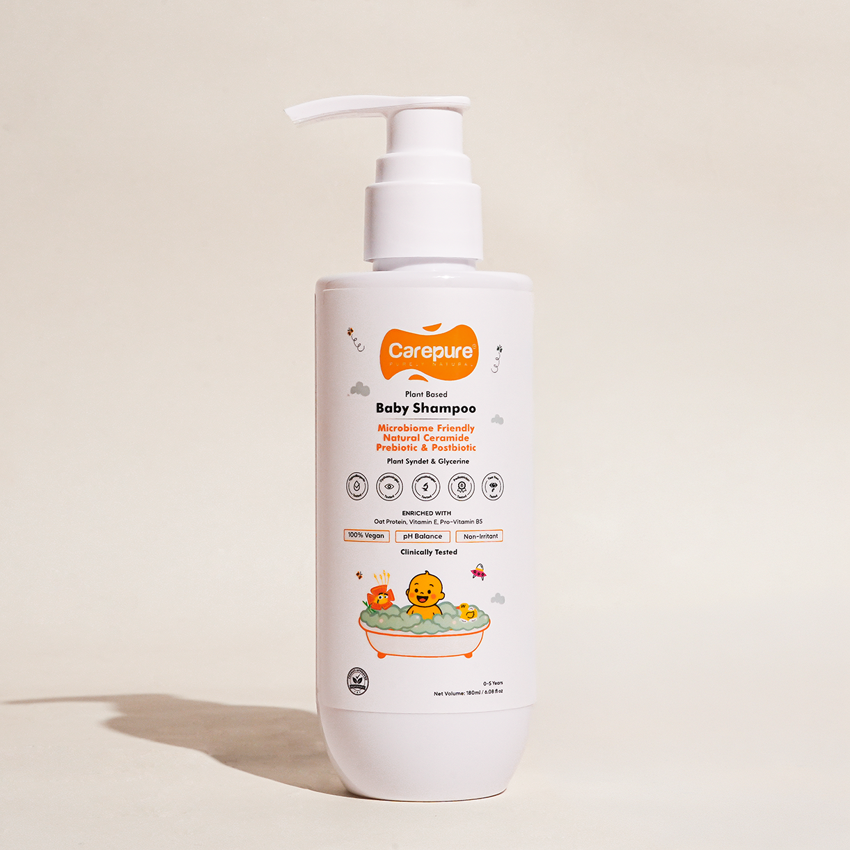Carepure Baby Shampoo (180 ml)
