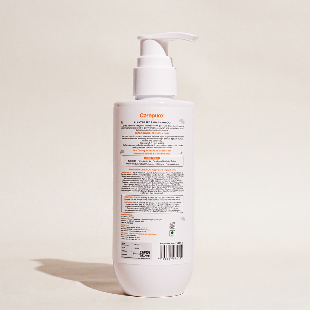 Carepure Baby Shampoo (180 ml)
