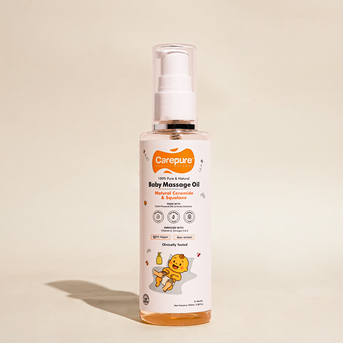 Carepure Baby Massage Oil (100ml)