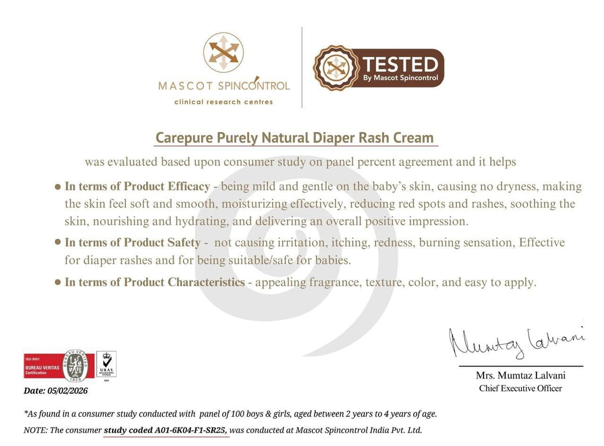 Plant Based Soothing Baby Diaper Rash Cream